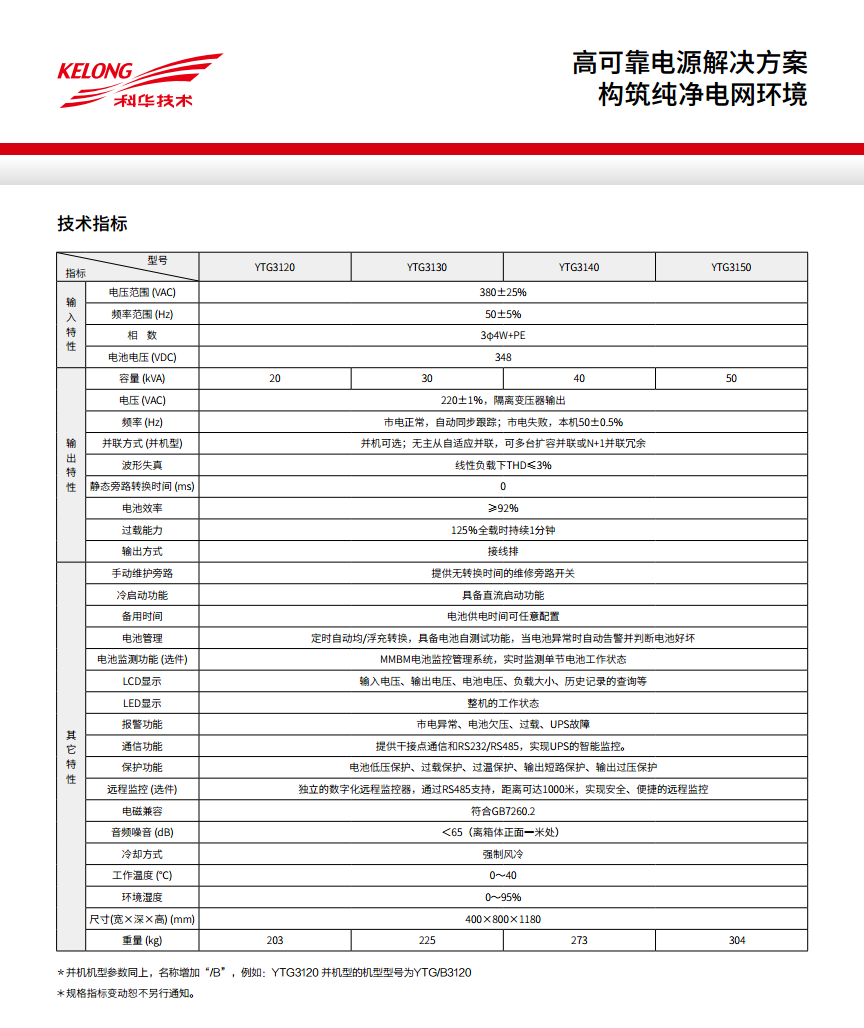 科华ups电源数据和网络操作中心专用